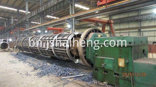 800 spun pile mould 2